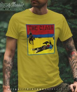 Album Give em Enough Rope The Clash T Shirt