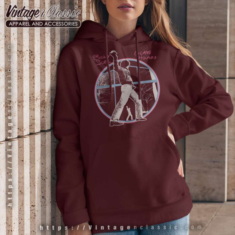 Album Glass Houses Billy Joel Hoodie Album Glass Houses Billy Joel Hoodie