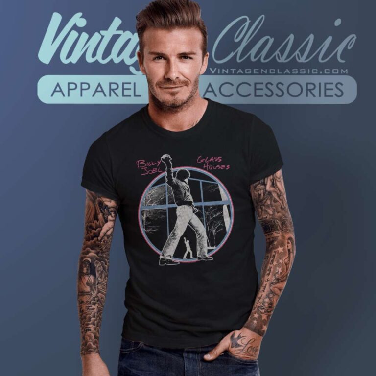 Album Glass Houses Billy Joel T Shirt Album Glass Houses Billy Joel T Shirt