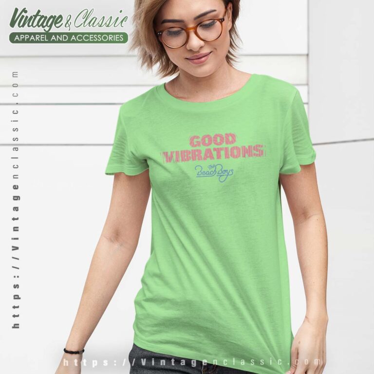 Album Good Vibrations Logo Beach Boys Shirt Album Good Vibrations Logo Beach Boys Shirt