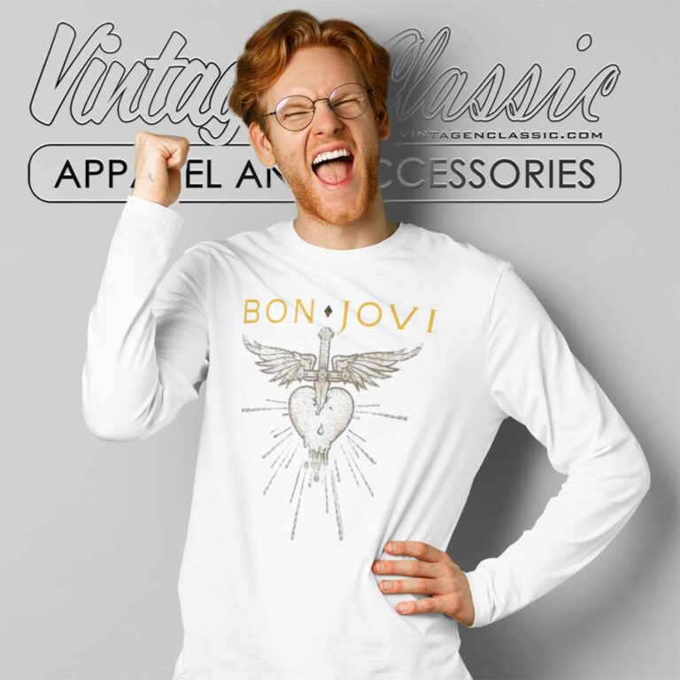 Album Greatest Hits The Ultimate Collection Bon Jovi Long Sleeve Tee Album Greatest Hits The Ultimate Collection Bon Jovi Long Sleeve Tee