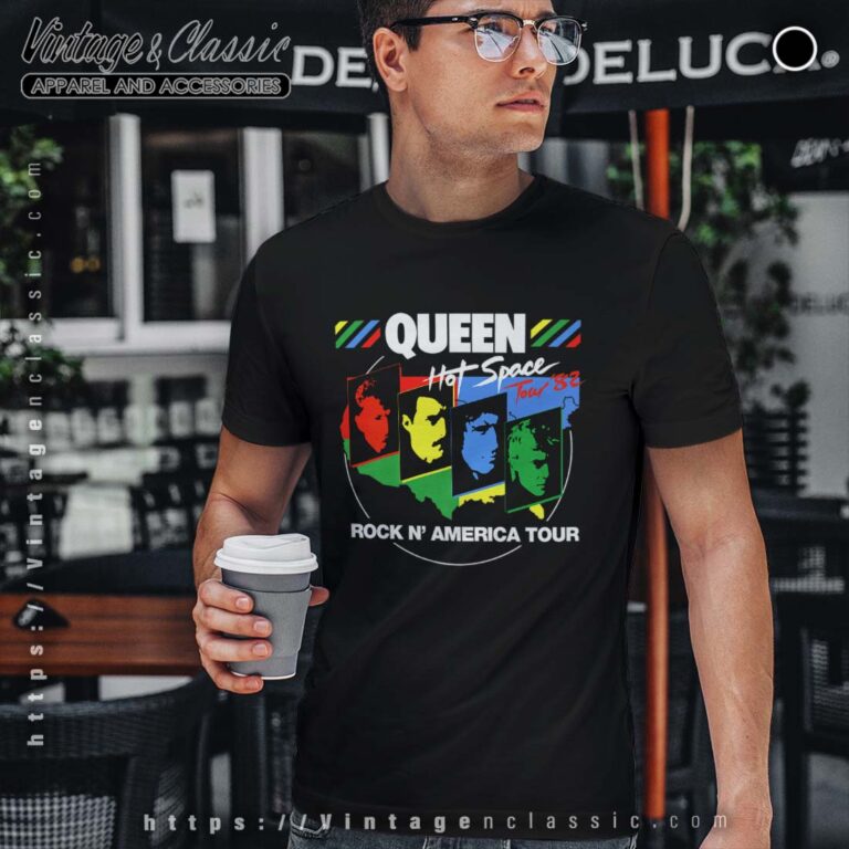 Album Hot Space Queen Shirt Album Hot Space Queen Shirt