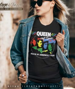 Album Hot Space Queen Vneck
