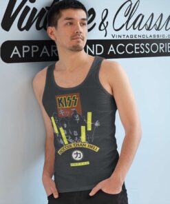 Album Hotter Than Hell Kiss Shirt 4 Album Hotter Than Hell Kiss Tank Top Racerback