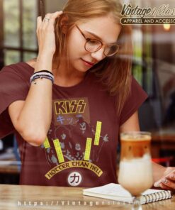 Album Hotter Than Hell Kiss Shirt 7 Album Hotter Than Hell Kiss Women TShirt