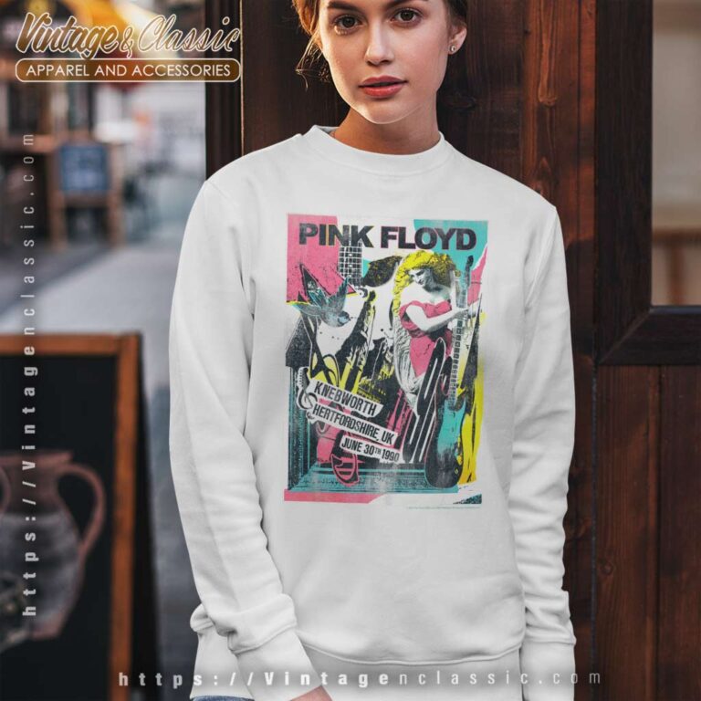 Album Live At Knebworth 1990 Pink Floyd Shirt Sweatshirt Album Live At Knebworth 1990 Pink Floyd Shirt Sweatshirt
