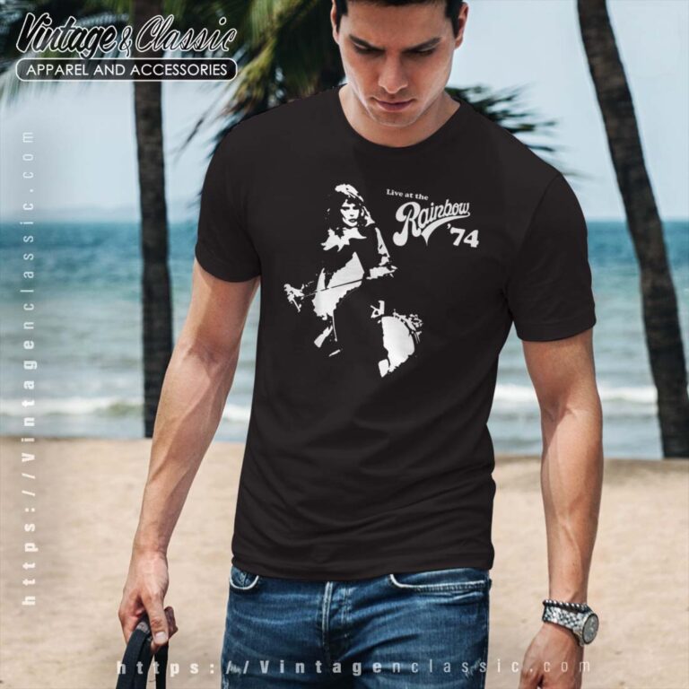 Album Live At The Rainbow 74 Freddie Queen Shirt Album Live At The Rainbow 74 Freddie Queen Shirt