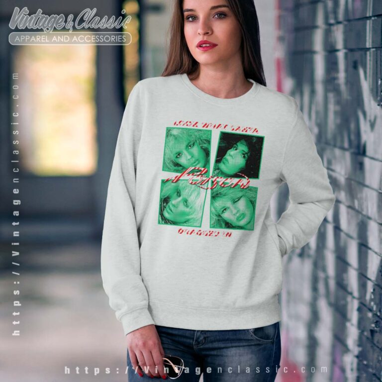 Album Look What Santa Dragged In Poison Sweatshirt Album Look What Santa Dragged In Poison Sweatshirt