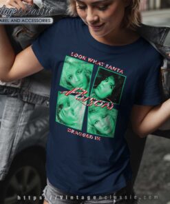 Album Look What Santa Dragged In Poison Tshirt