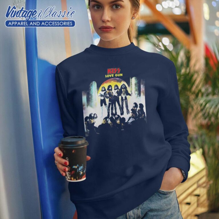 Album Love Gun Kiss Sweatshirt Album Love Gun Kiss Sweatshirt