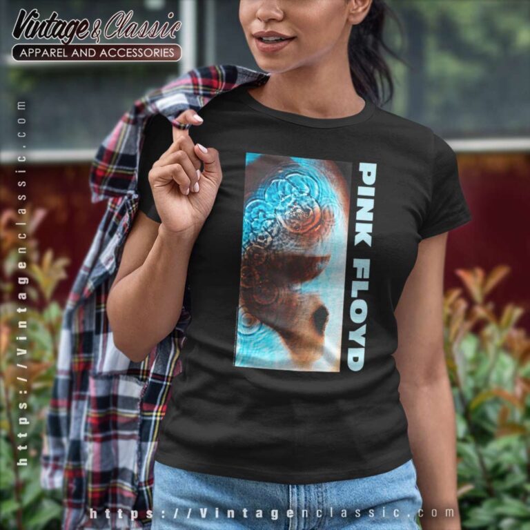 Album Meddle Pink Floyd Women TShirt Album Meddle Pink Floyd Women TShirt