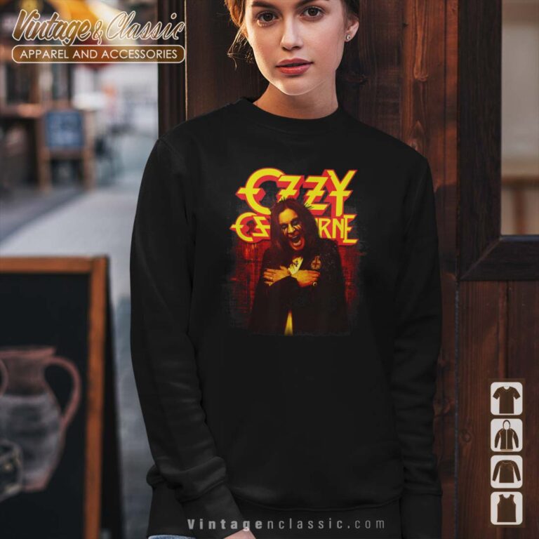 Album Memoirs Of A Madman Ozzy Osbourne Sweatshirt Album Memoirs Of A Madman Ozzy Osbourne Sweatshirt