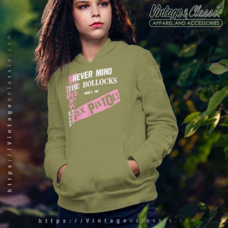 Album Never Mind The Bollocks Japan Sex Pistols Hoodie Album Never Mind The Bollocks Japan Sex Pistols Hoodie