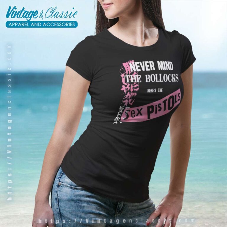 Album Never Mind The Bollocks Japan Sex Pistols Women TShirt Album Never Mind The Bollocks Japan Sex Pistols Women TShirt