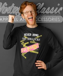 Album Never Mind The Bollocks Tabs Sex Pistols Long Sleeve Tee