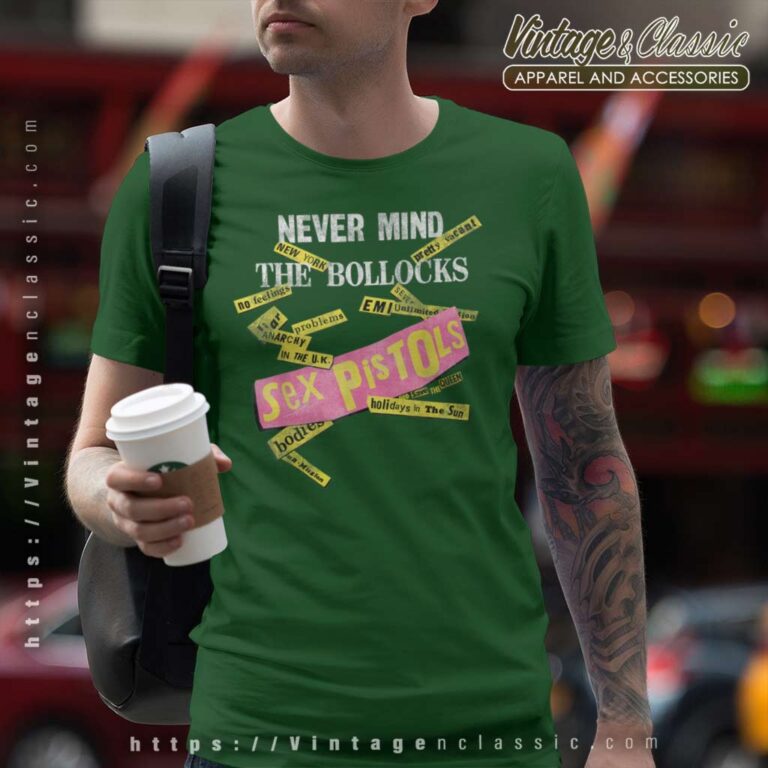 Album Never Mind The Bollocks Tabs Sex Pistols T Shirt Album Never Mind The Bollocks Tabs Sex Pistols T Shirt