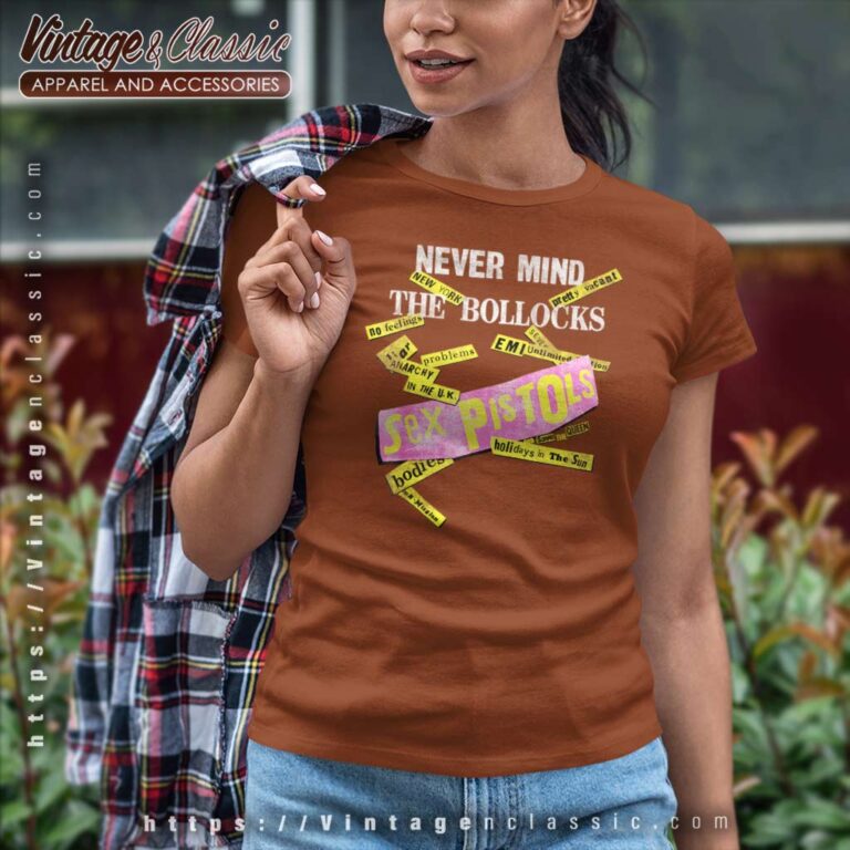 Album Never Mind The Bollocks Tabs Sex Pistols Women TShirt Album Never Mind The Bollocks Tabs Sex Pistols Women TShirt