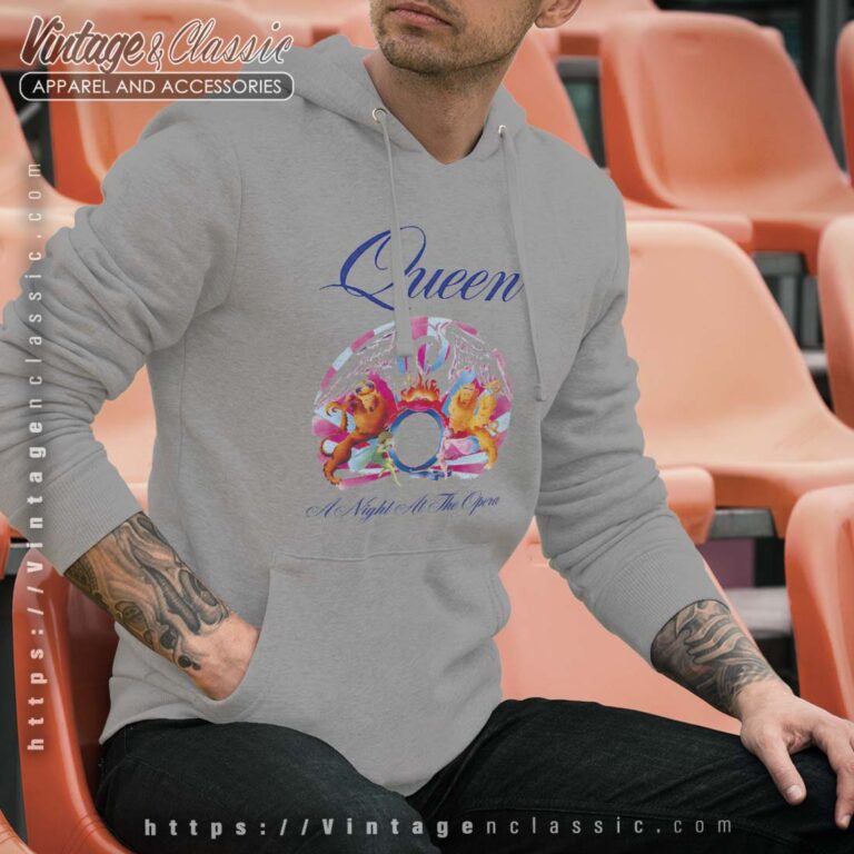 Album Night at the Opera Queen Men Hoodie Album Night at the Opera Queen Men Hoodie