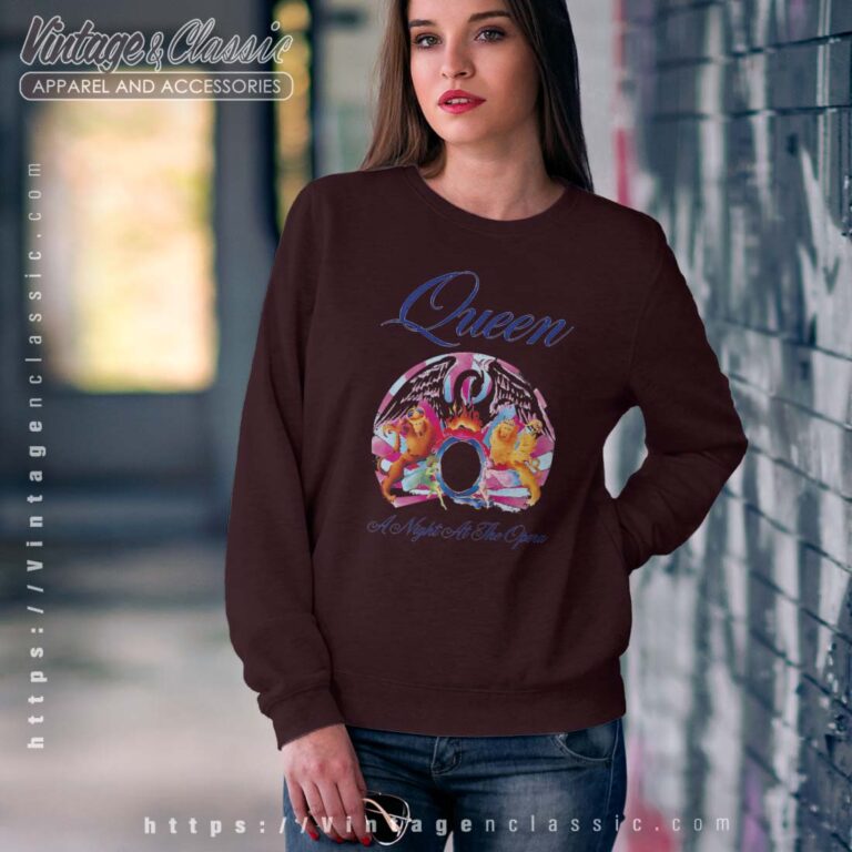 Album Night at the Opera Queen Sweatshirt Album Night at the Opera Queen Sweatshirt