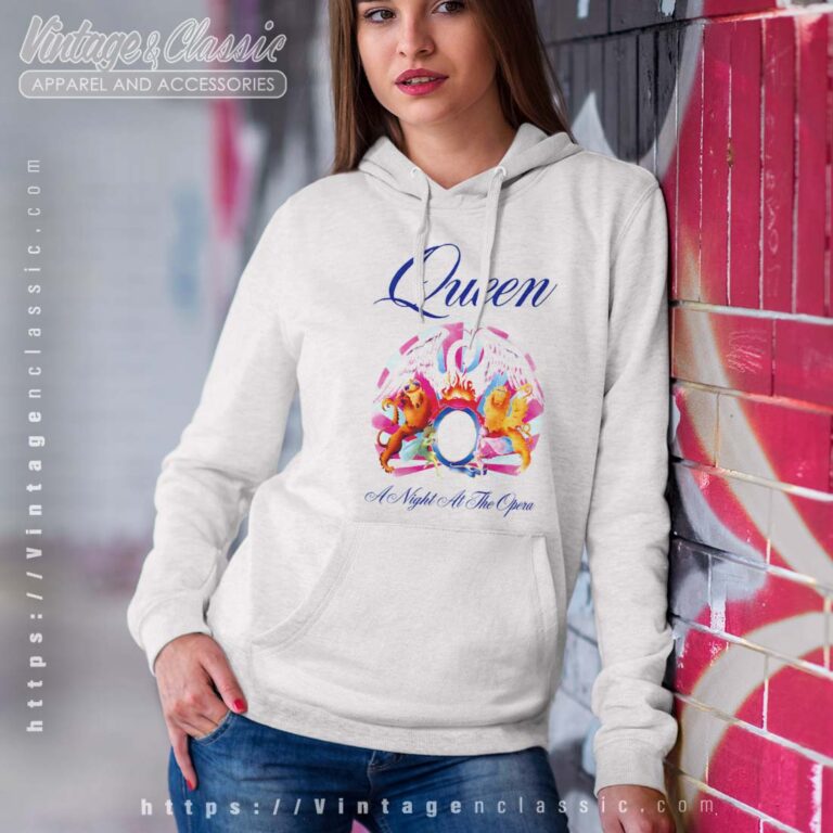 Album Night at the Opera Queen Women Hoodie Album Night at the Opera Queen Women Hoodie