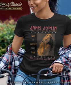 Album One Night Only Janis Joplin Women TShirt