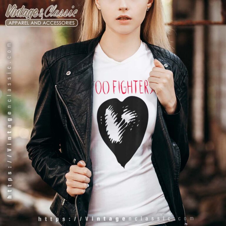 Album One by One Foo Fighters Vneck Album One by One Foo Fighters Vneck