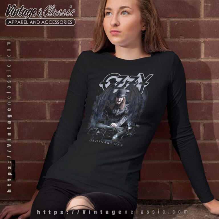 Album Ordinary Man Ozzy Osbourne Longsleeves Album Ordinary Man Ozzy Osbourne Longsleeves