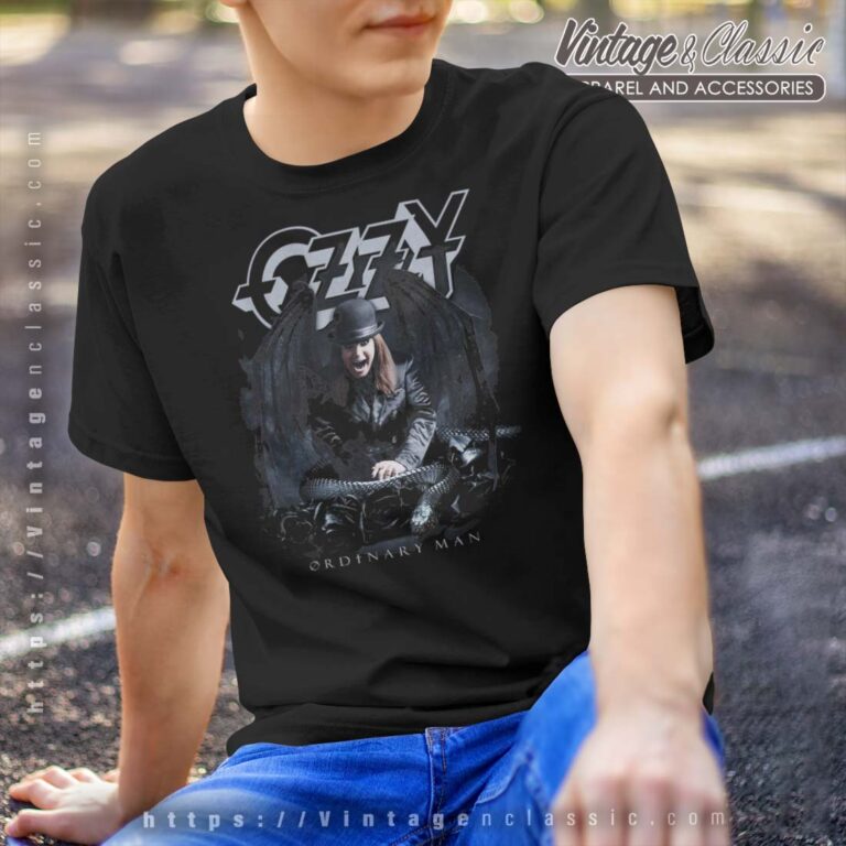 Album Ordinary Man Ozzy Osbourne Shirt Album Ordinary Man Ozzy Osbourne Shirt