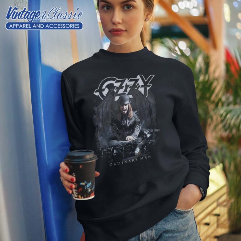 Album Ordinary Man Ozzy Osbourne Sweatshirt Album Ordinary Man Ozzy Osbourne Sweatshirt