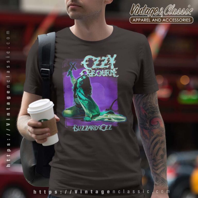Album Pastel Blizzard Ozzy Osbourne Shirt Album Pastel Blizzard Ozzy Osbourne Shirt