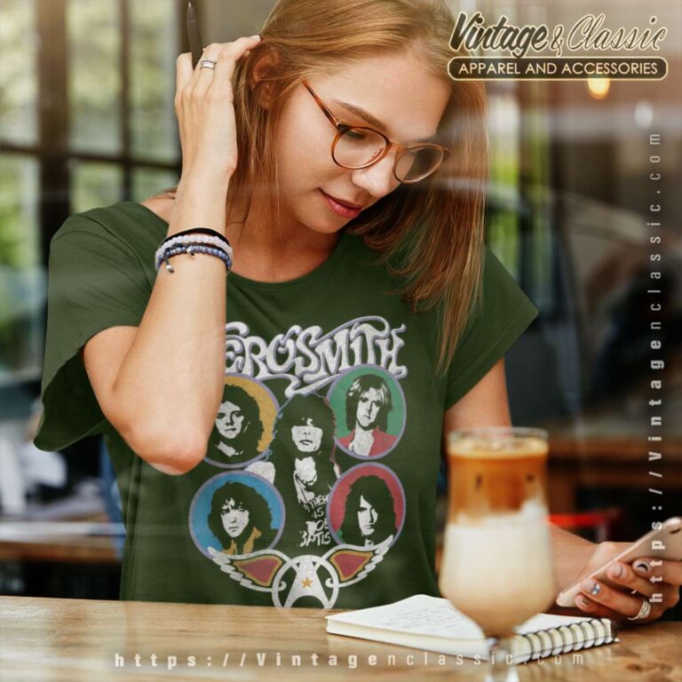 Album Permanent Vacation Aerosmith Women TShirt Album Permanent Vacation Aerosmith Women TShirt