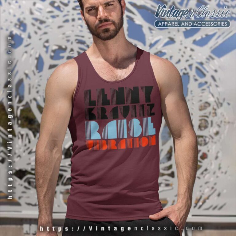 Album Raise Vibration Lenny Kravitz Tank Top Racerback Album Raise Vibration Lenny Kravitz Tank Top Racerback