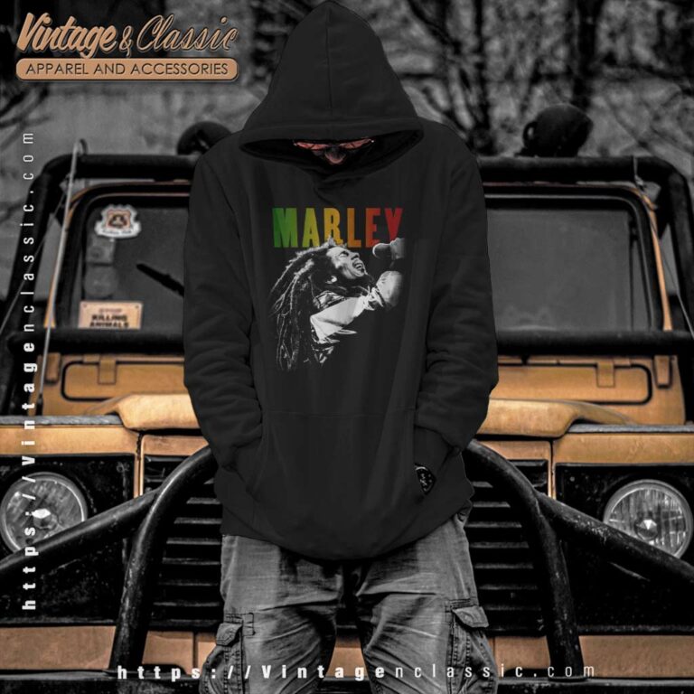 Album Rastaman Vibration Bob Marley Hoodie Album Rastaman Vibration Bob Marley Hoodie