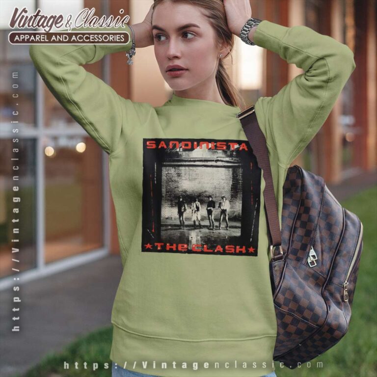 Album Sandinista The Clash Sweatshirt Album Sandinista The Clash Sweatshirt