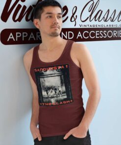 Album Sandinista The Clash Tank Top Racerback