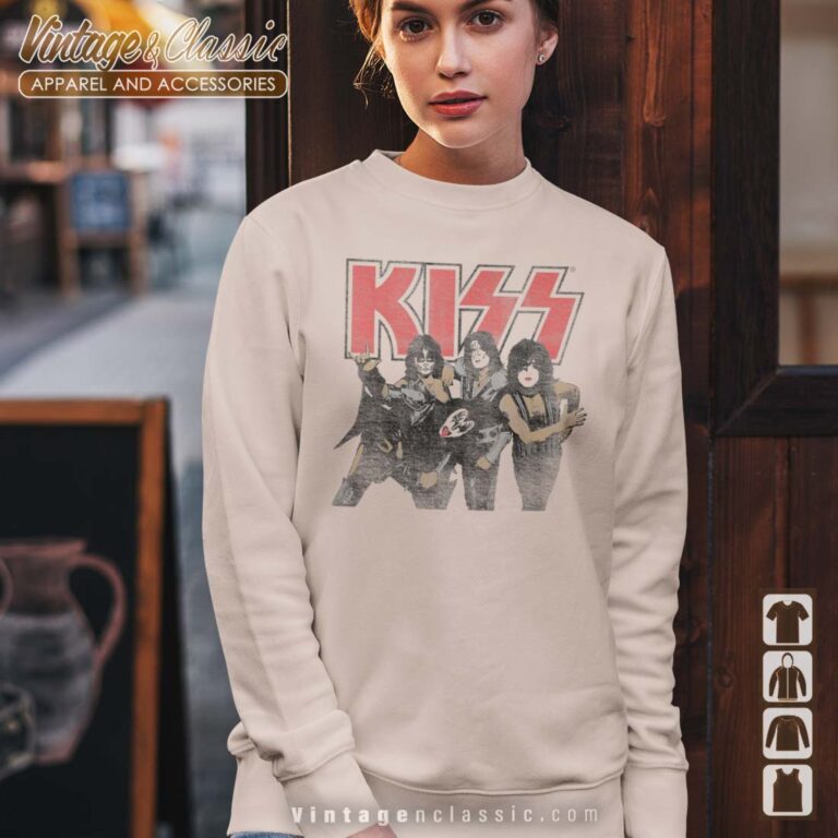 Album Shout It Out Loud Kiss Sweatshirt Album Shout It Out Loud Kiss Sweatshirt