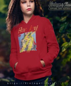 Album Slippery When Wet Bon Jovi Hoodie