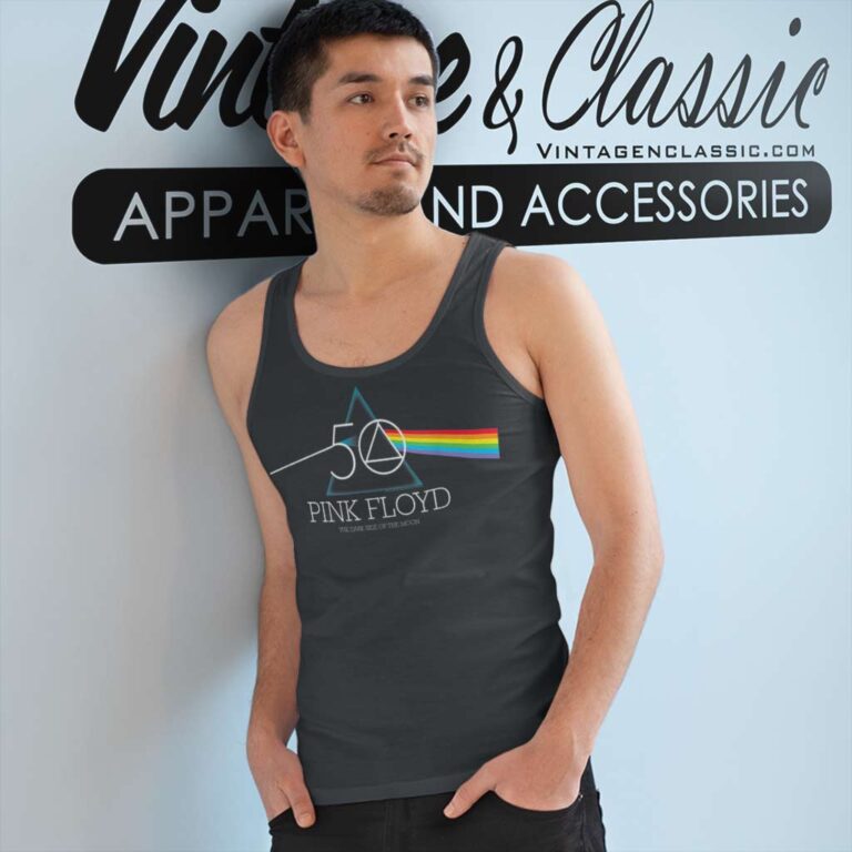 Album The Dark Side Of The Moon 50th Anniversary Prism Pink Floyd Shirt Tank Top Racerback Album The Dark Side Of The Moon 50th Anniversary Prism Pink Floyd Shirt Tank Top Racerback