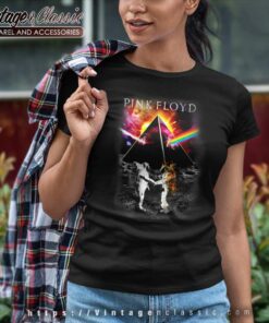Album The Dark Side Of The Moon Astronaut Pink Floyd Women TShirt
