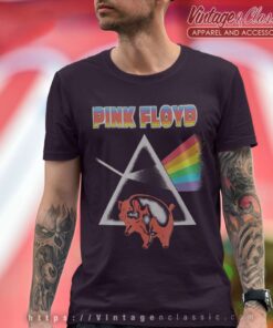 Album The Dark Side Of The Moon Pig Pink Floyd Shirt T Shirt