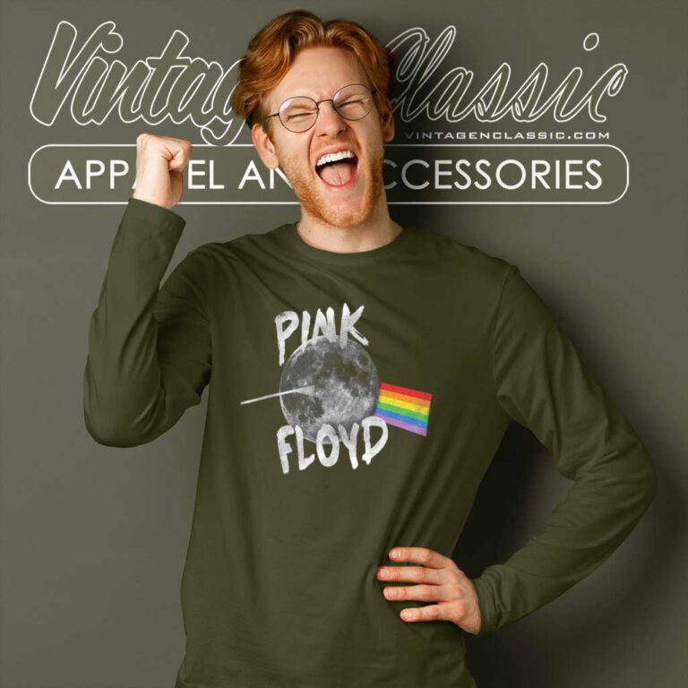 Album The Dark Side Of The Moon Pink Floyd Long Sleeve Tee Album The Dark Side Of The Moon Pink Floyd Long Sleeve Tee