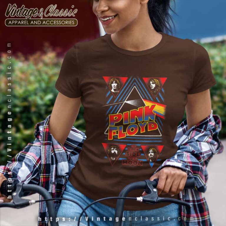 Album The Dark Side Of The Moon Pink Floyd Women TShirt 1 Album The Dark Side Of The Moon Pink Floyd Women TShirt 1