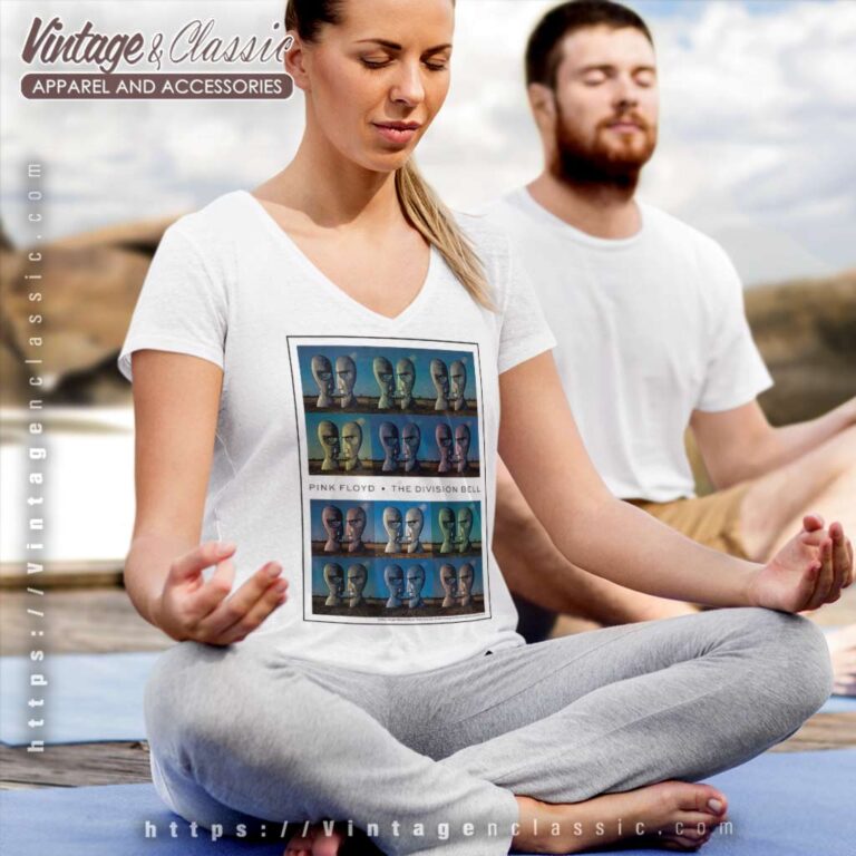 Album The Division Bell Grid Pink Floyd Shirt V Neck TShirt Album The Division Bell Grid Pink Floyd Shirt V Neck TShirt