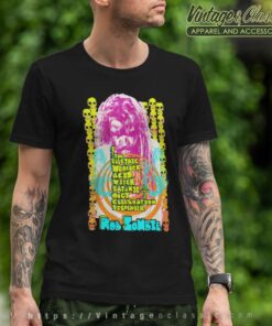 Album The Electric Warlock Acid Witch Satanic Org Rob Zombie Shirt 5 Album The Electric Warlock Acid Witch Satanic Org Rob Zombie T Shirt