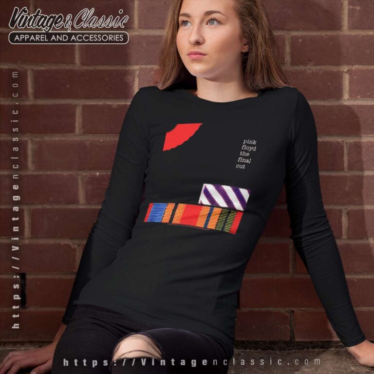 Album The Final Cut Pink Floyd Shirt Long Sleeve Tee Album The Final Cut Pink Floyd Shirt Long Sleeve Tee