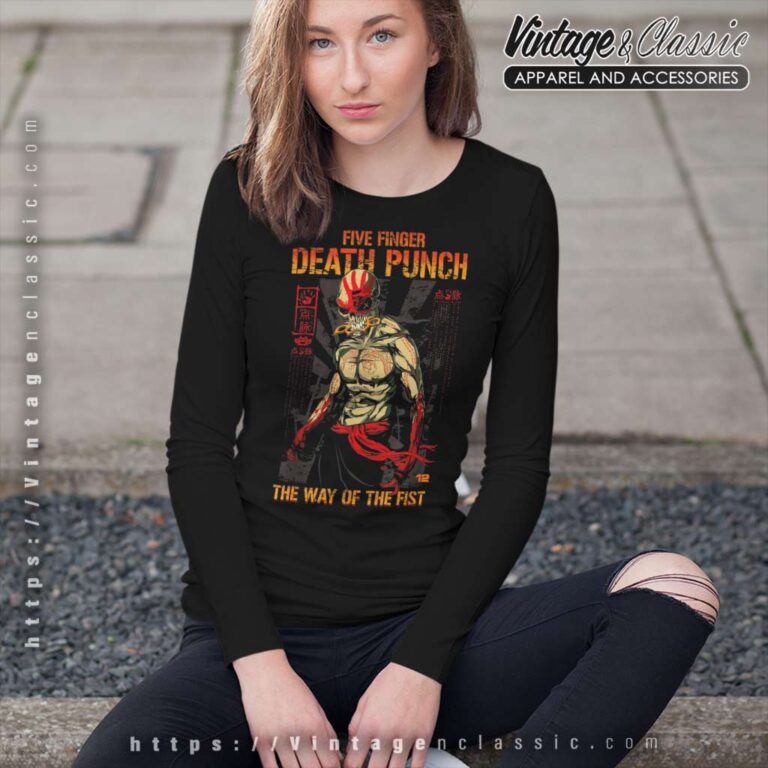 Album The Way Of The Fist 5fdp Long Sleeve Tee Album The Way Of The Fist 5fdp Long Sleeve Tee