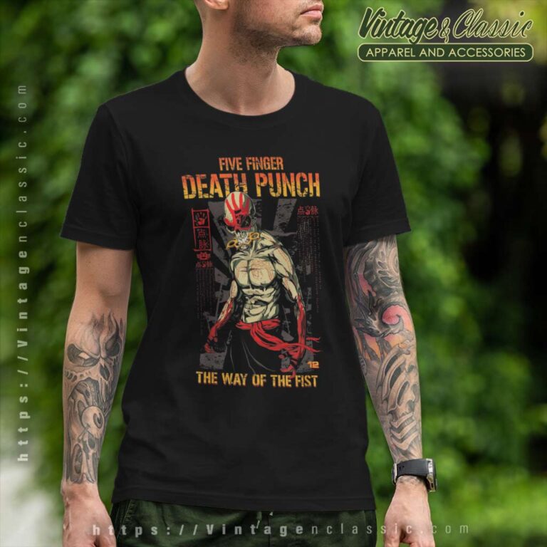 Album The Way Of The Fist 5fdp T Shirt Album The Way Of The Fist 5fdp T Shirt