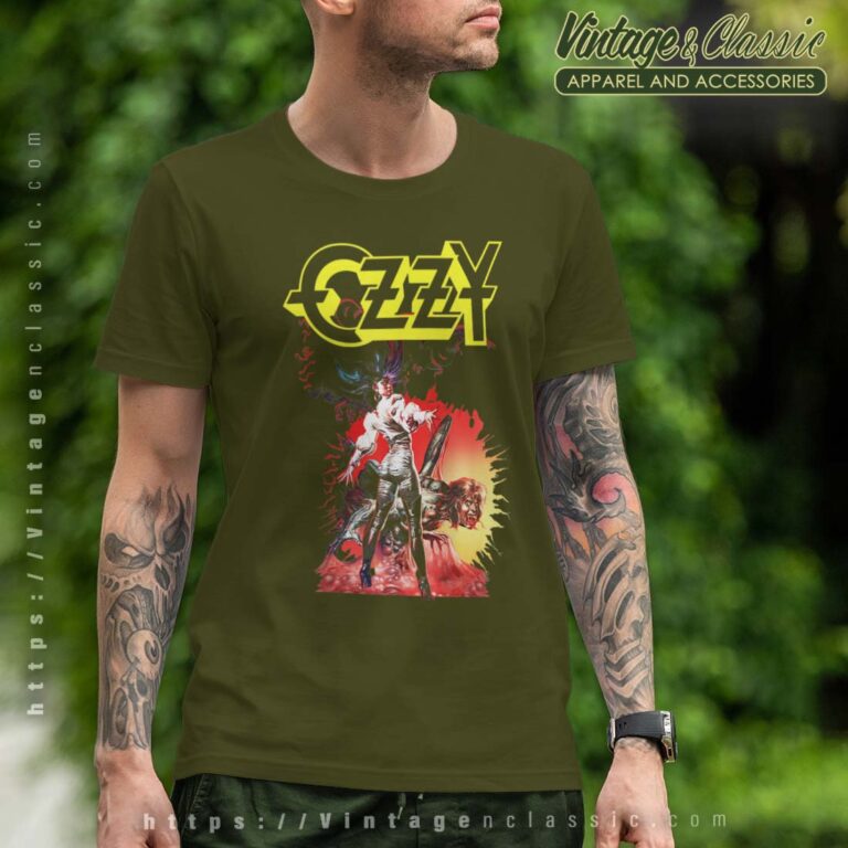 Album Ultimate Sin Ozzy Osbourne Tshirt Album Ultimate Sin Ozzy Osbourne Tshirt