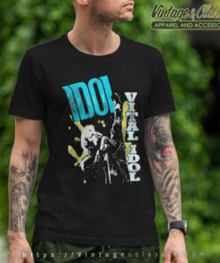 Album Vital Idol Billy Idol T Shirt