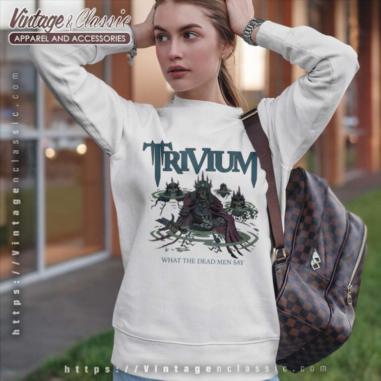 Album What The Dead Men Say Trivium Sweatshirt Album What The Dead Men Say Trivium Sweatshirt
